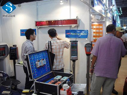 廣交會(huì)，路邊停車咪表，停車收費(fèi)咪表